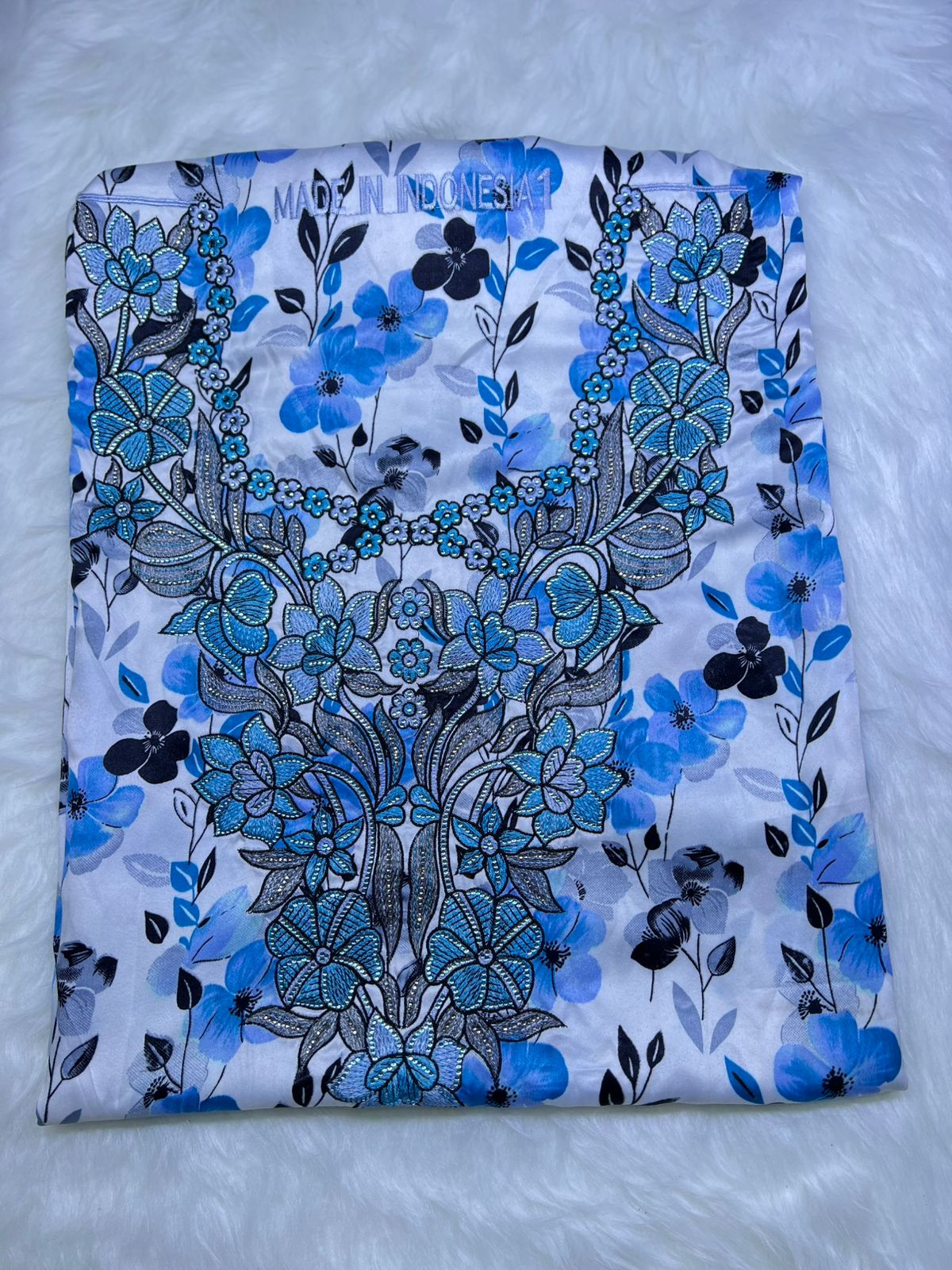 Luxury Embroidered Cotton Mukhawar (C4)