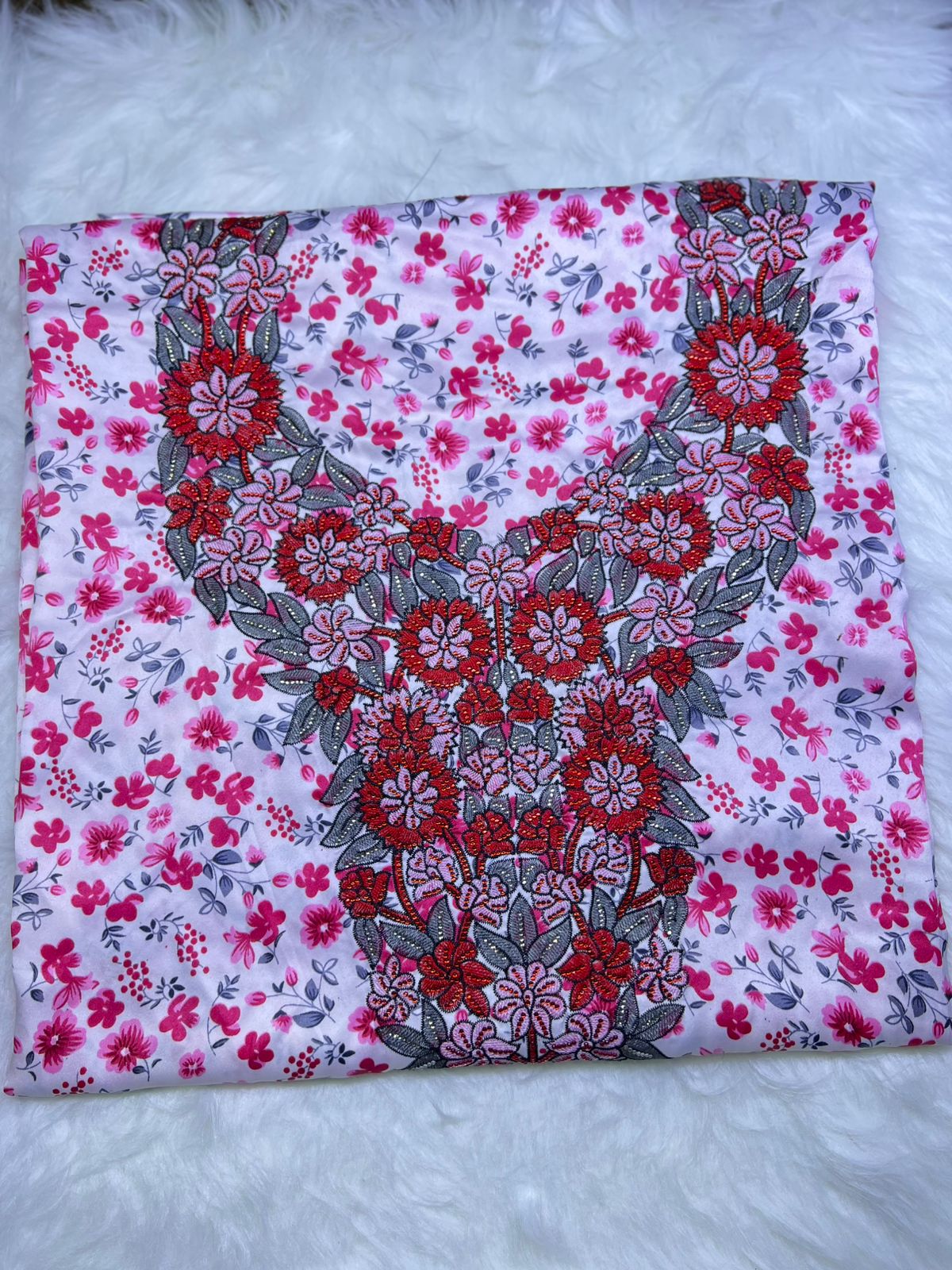 Luxury Embroidered Cotton Mukhawar (C5)