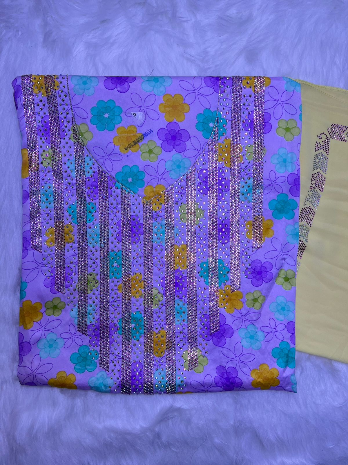 Premium Stone Cotton Mukhawar with shaila (A3)