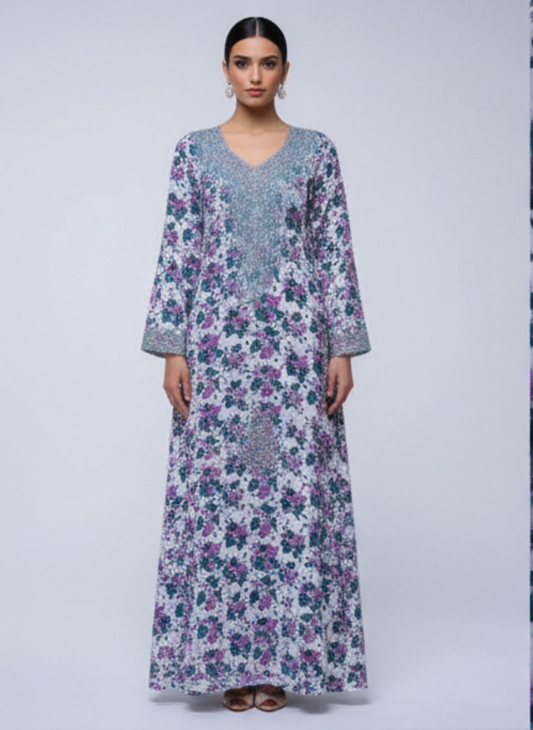 Premium Stone Cotton Mukhawar with shaila (A2)