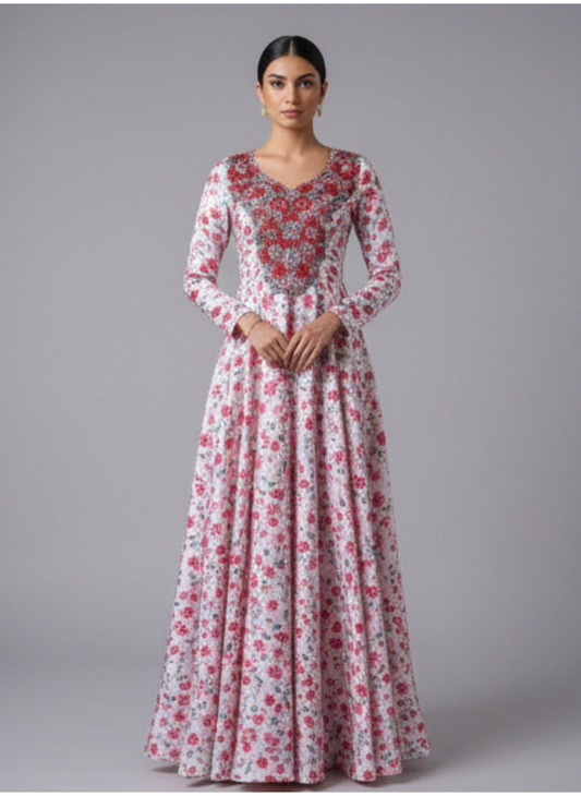 Luxury Embroidered Cotton Mukhawar (C5)