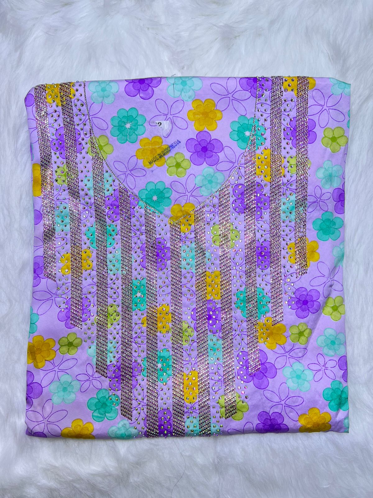 Premium Stone Cotton Mukhawar with shaila (A3)