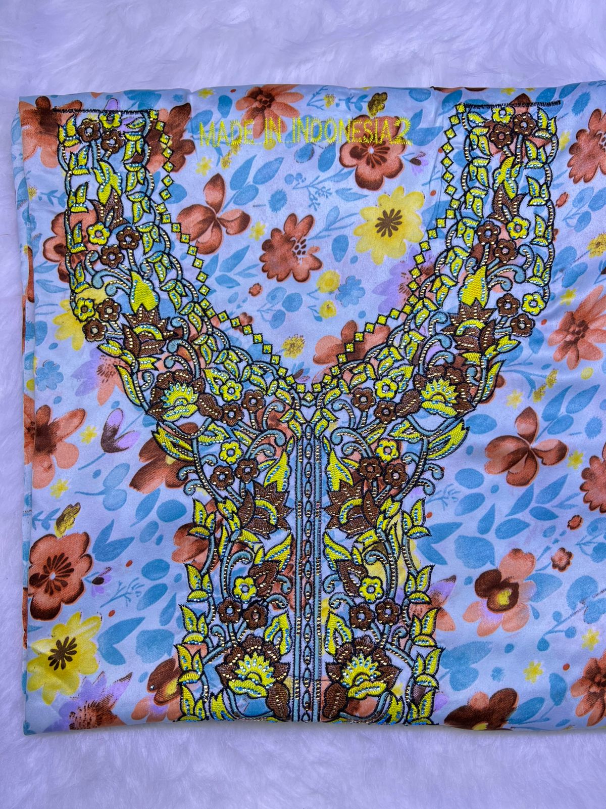 Luxury Embroidered Cotton Mukhawar (C3)