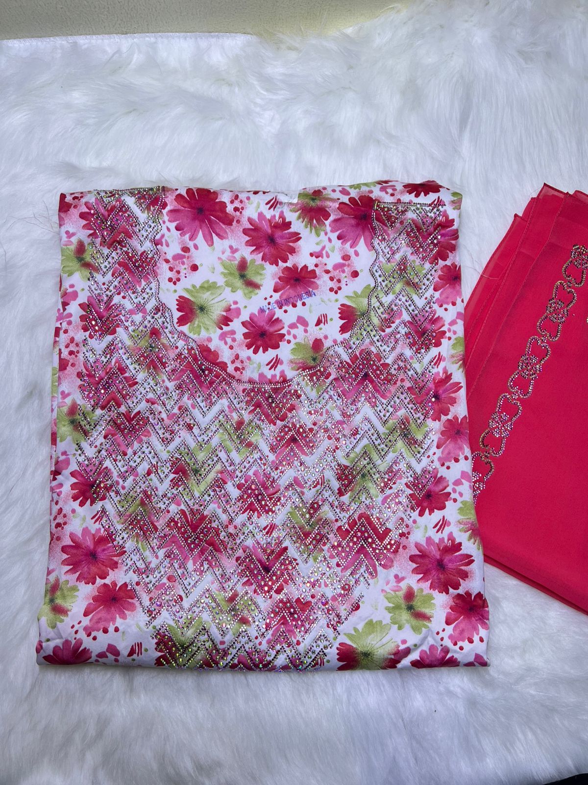 Premium  Stone Cotton Mukhawar with shaila (A1 )