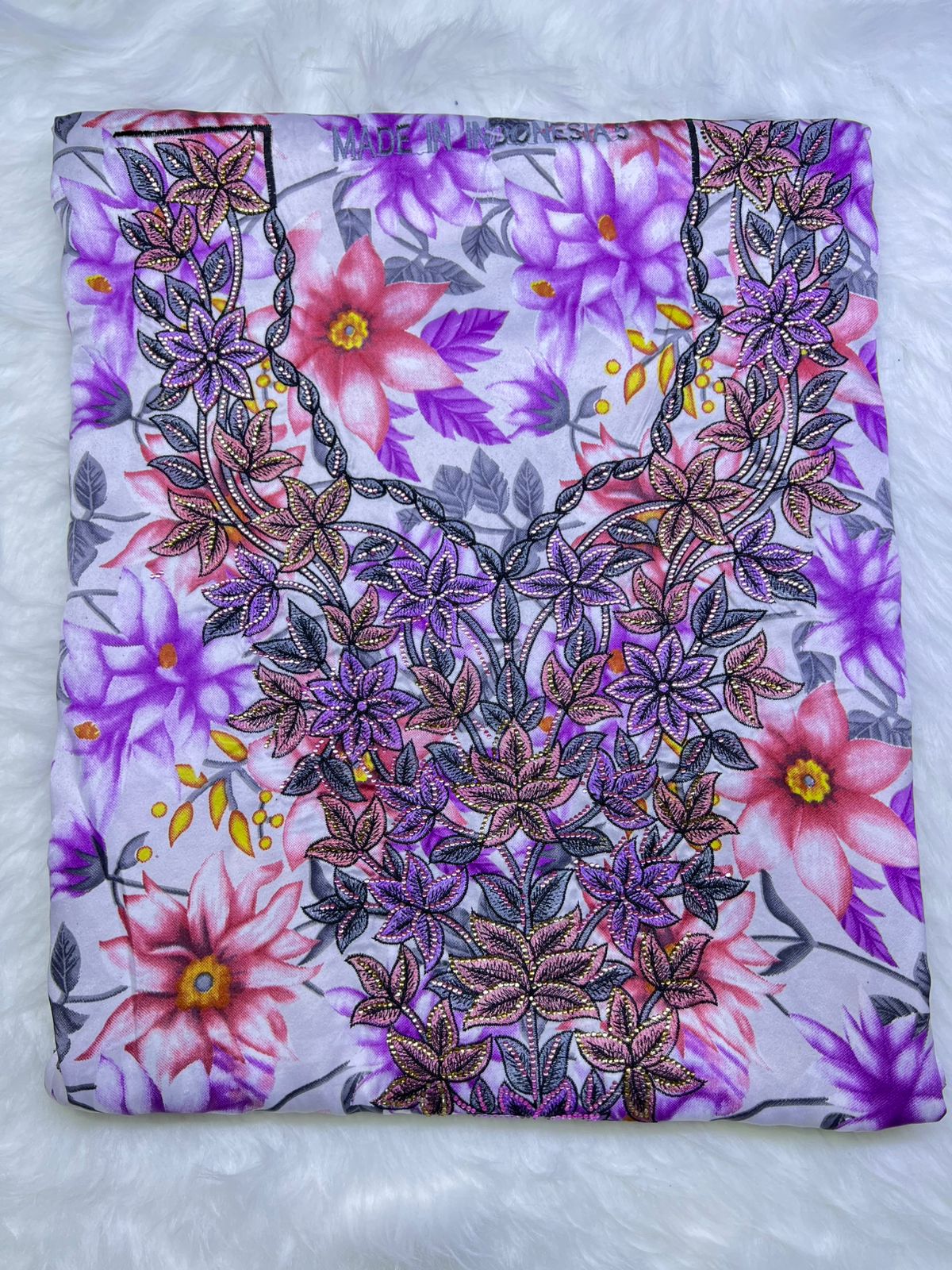 Luxury Embroidered Cotton Mukhawar (C6)