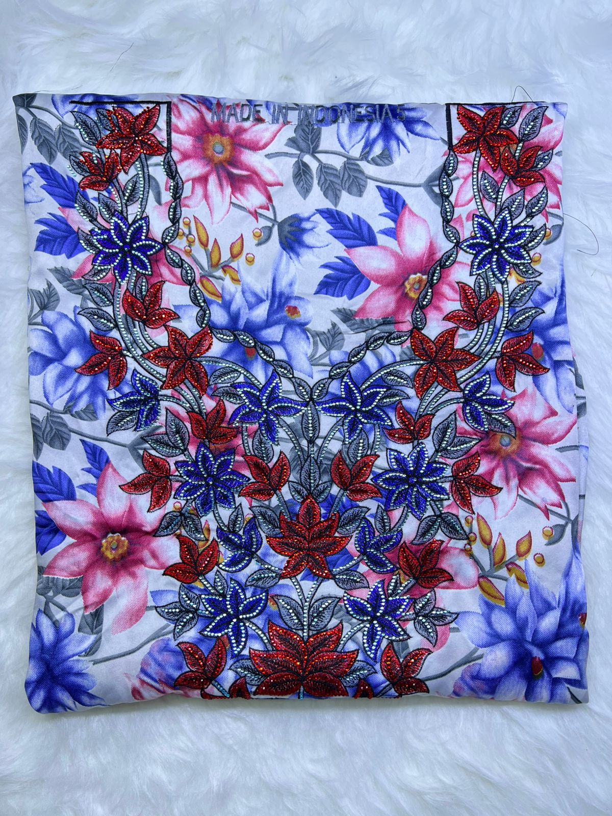 Luxury Embroidered Cotton Mukhawar (C6)