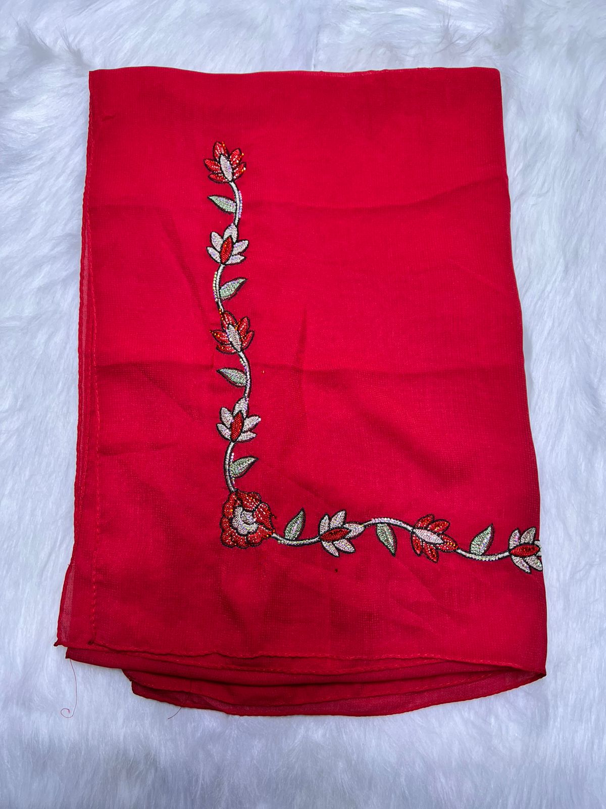 Luxury Embroidered Cotton Mukhawar with shaila (B4)