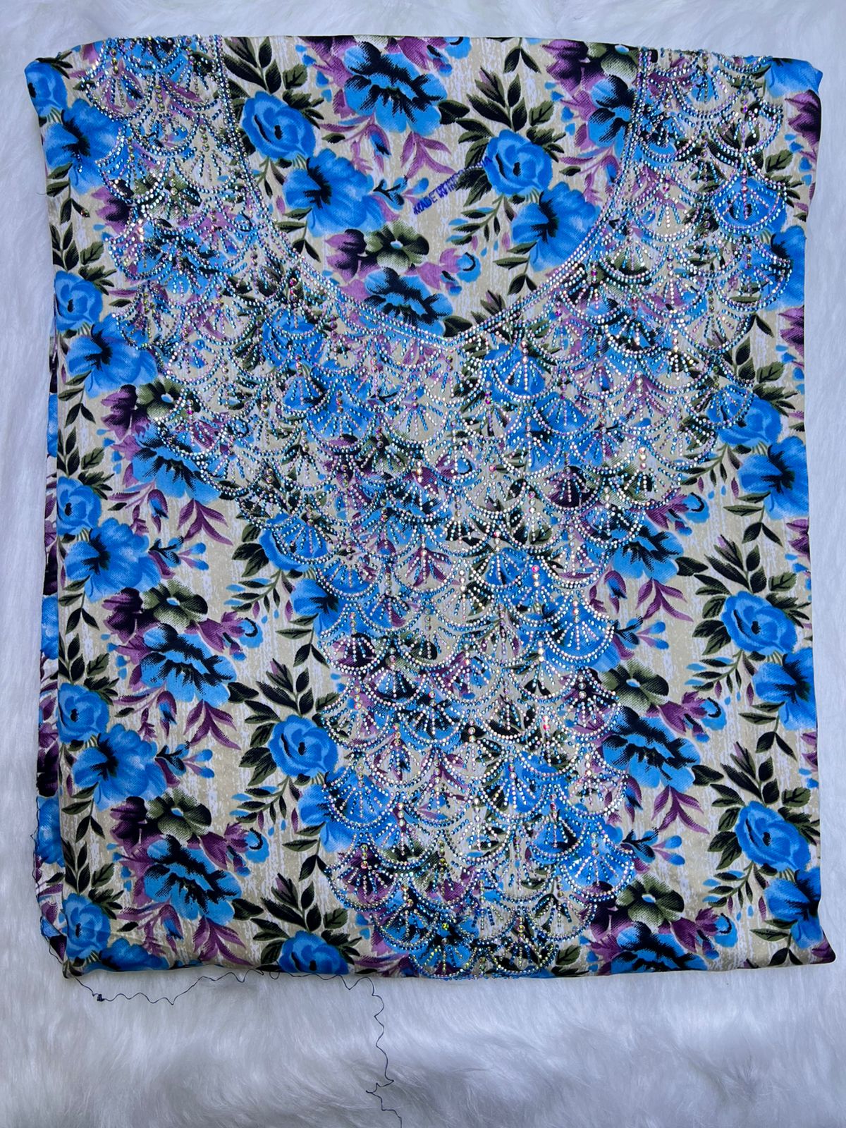 Premium Stone Cotton Mukhawar with shaila (A5)