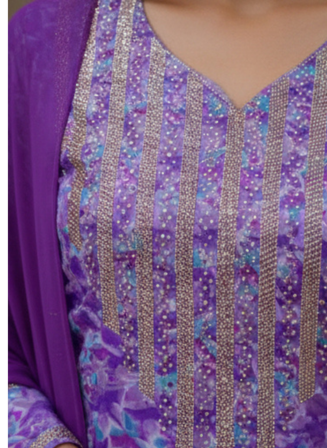 Premium Stone Cotton Mukhawar with shaila (A3)