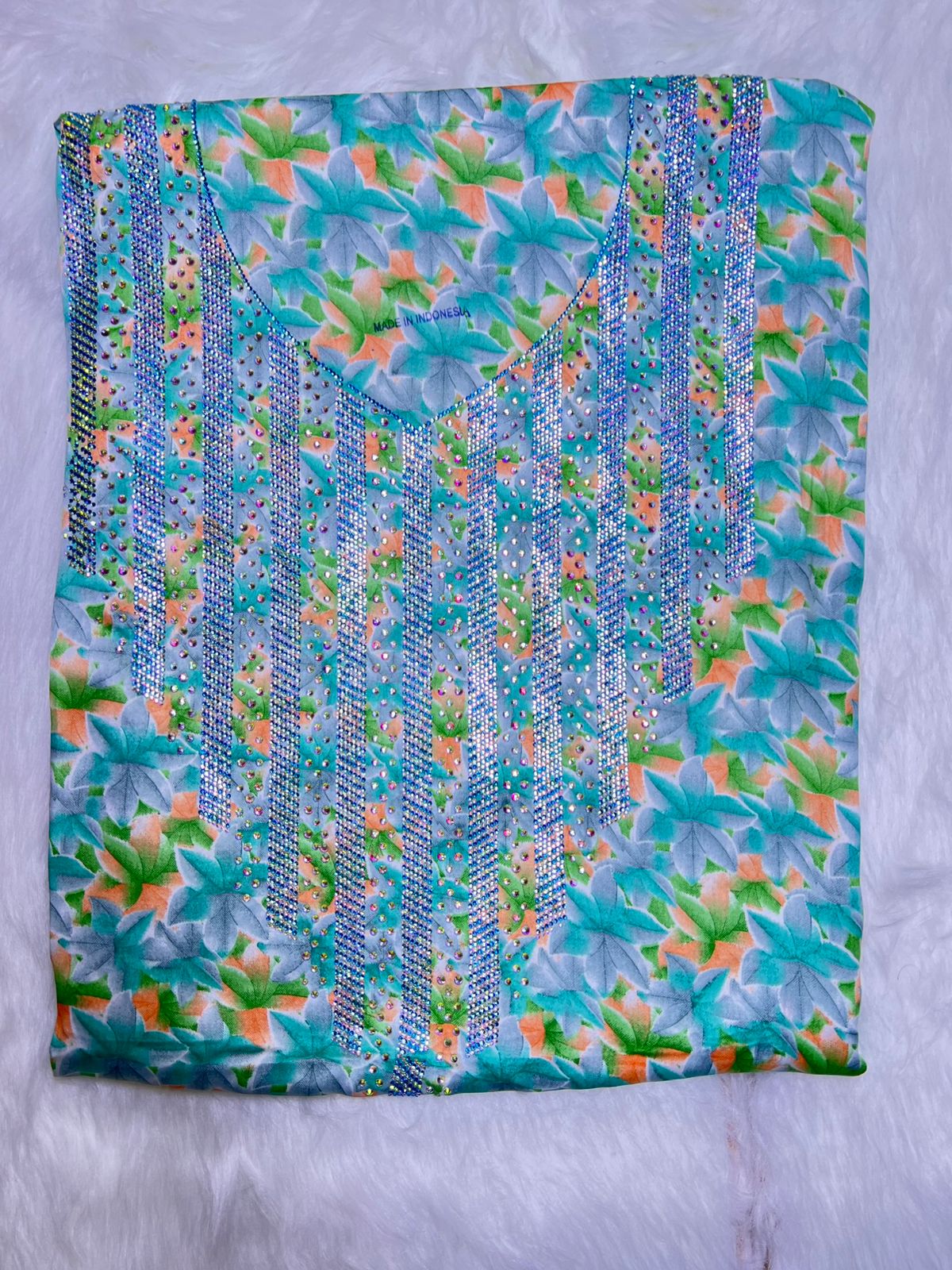 Premium Stone Cotton Mukhawar with shaila (A3)