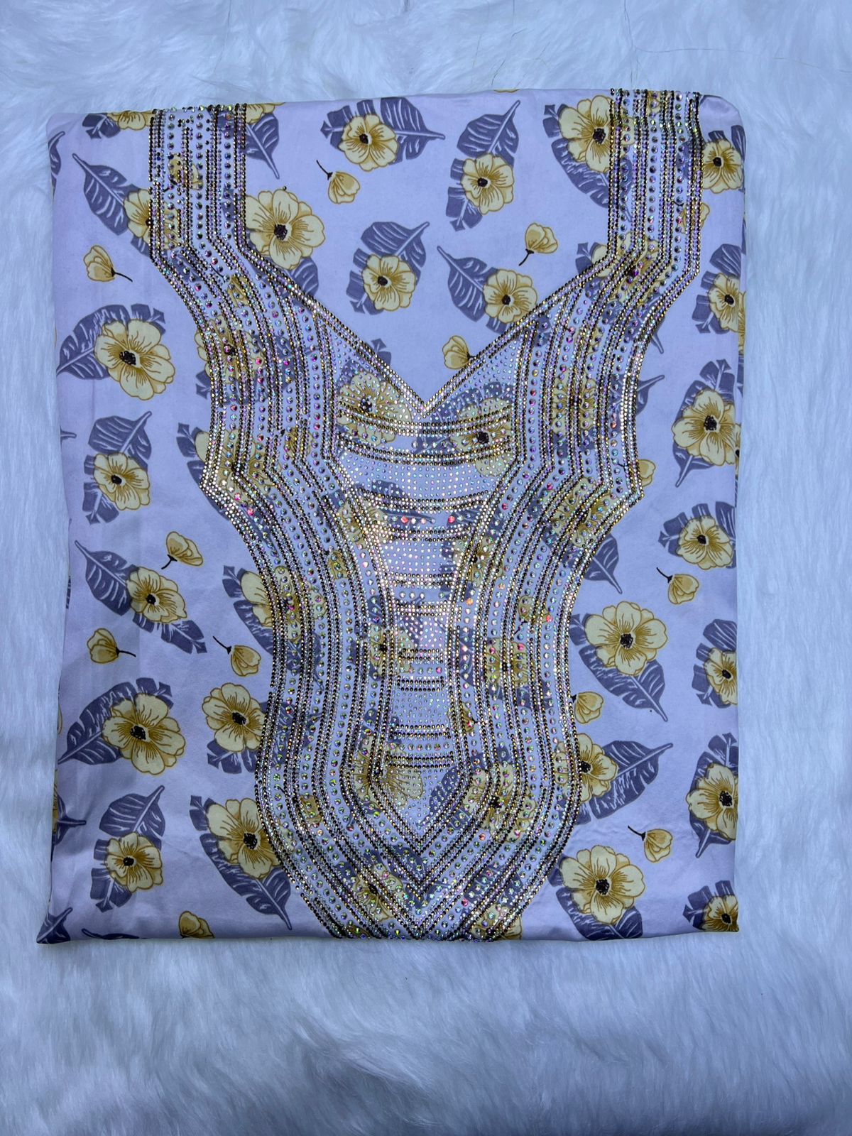 Premium Stone Cotton Mukhawar with shaila (A6)