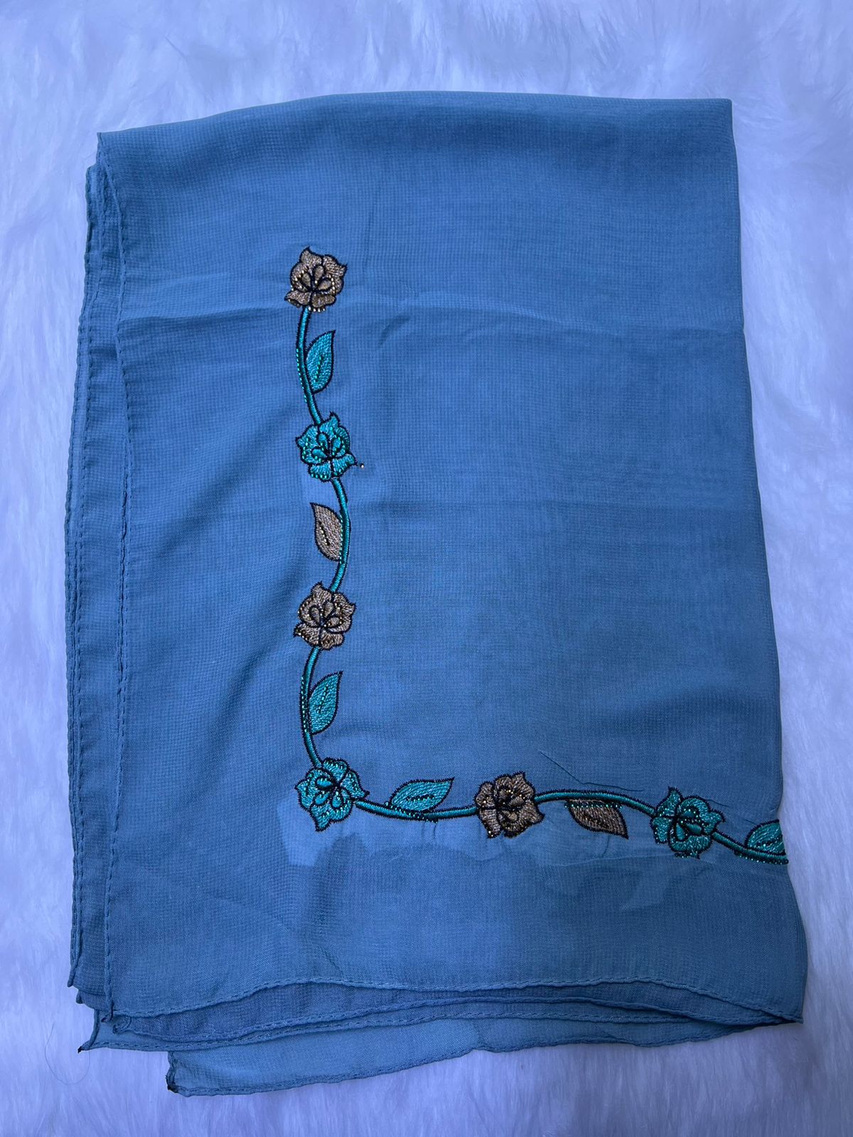 Luxury Embroidered Cotton Mukhawar with shaila ( B 2 CG, PINK)