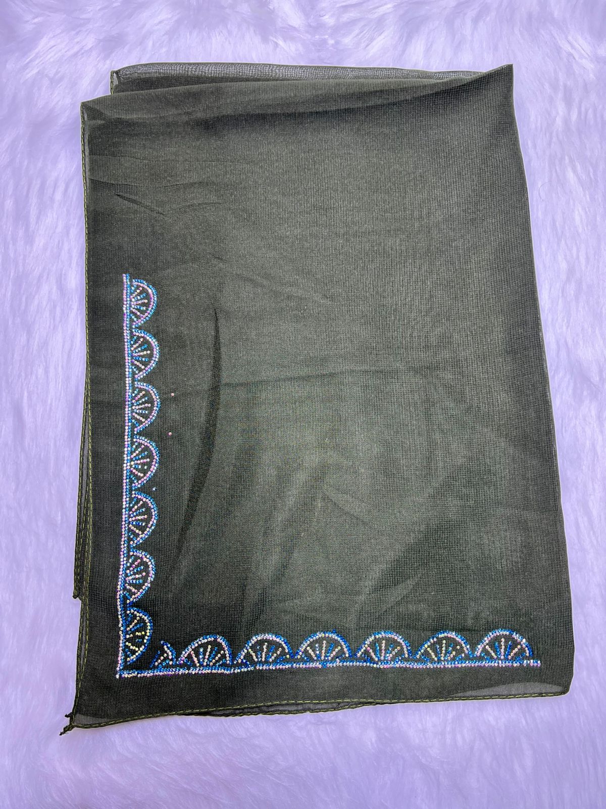 Premium Stone Cotton Mukhawar with shaila (A5)