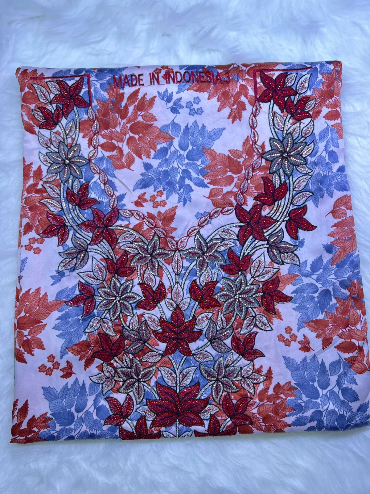 Luxury Embroidered Cotton Mukhawar (C6)