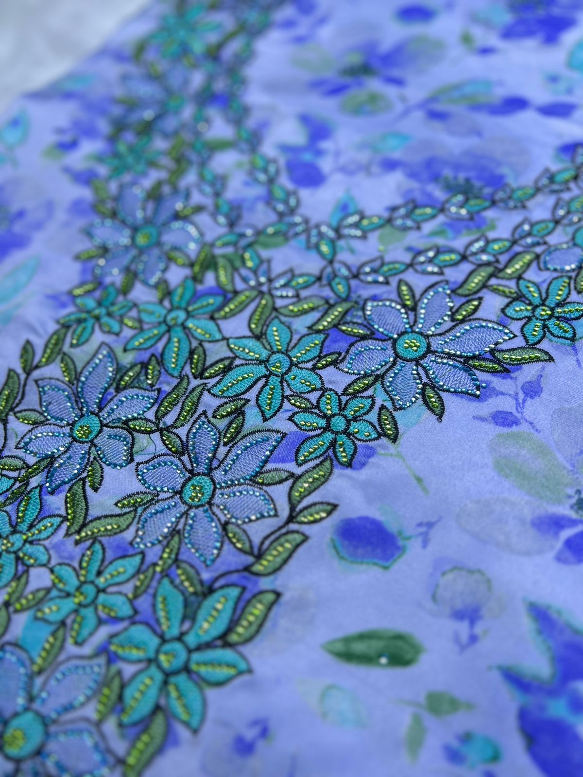 Luxury Embroidered Cotton Mukhawar (C6)