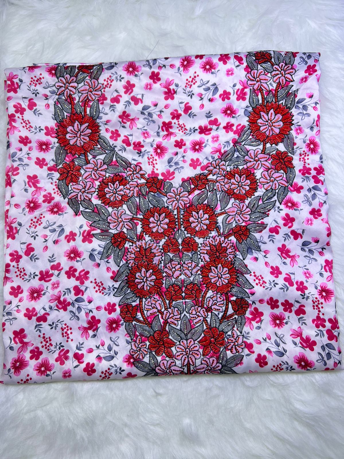 Luxury Embroidered Cotton Mukhawar (C5)