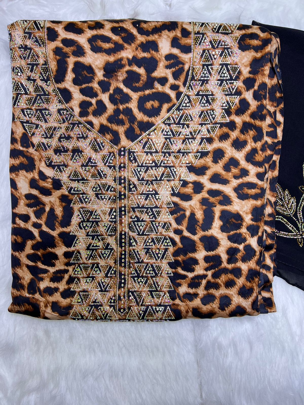 Premium Stone Cotton Mukhawar with shaila (A7)