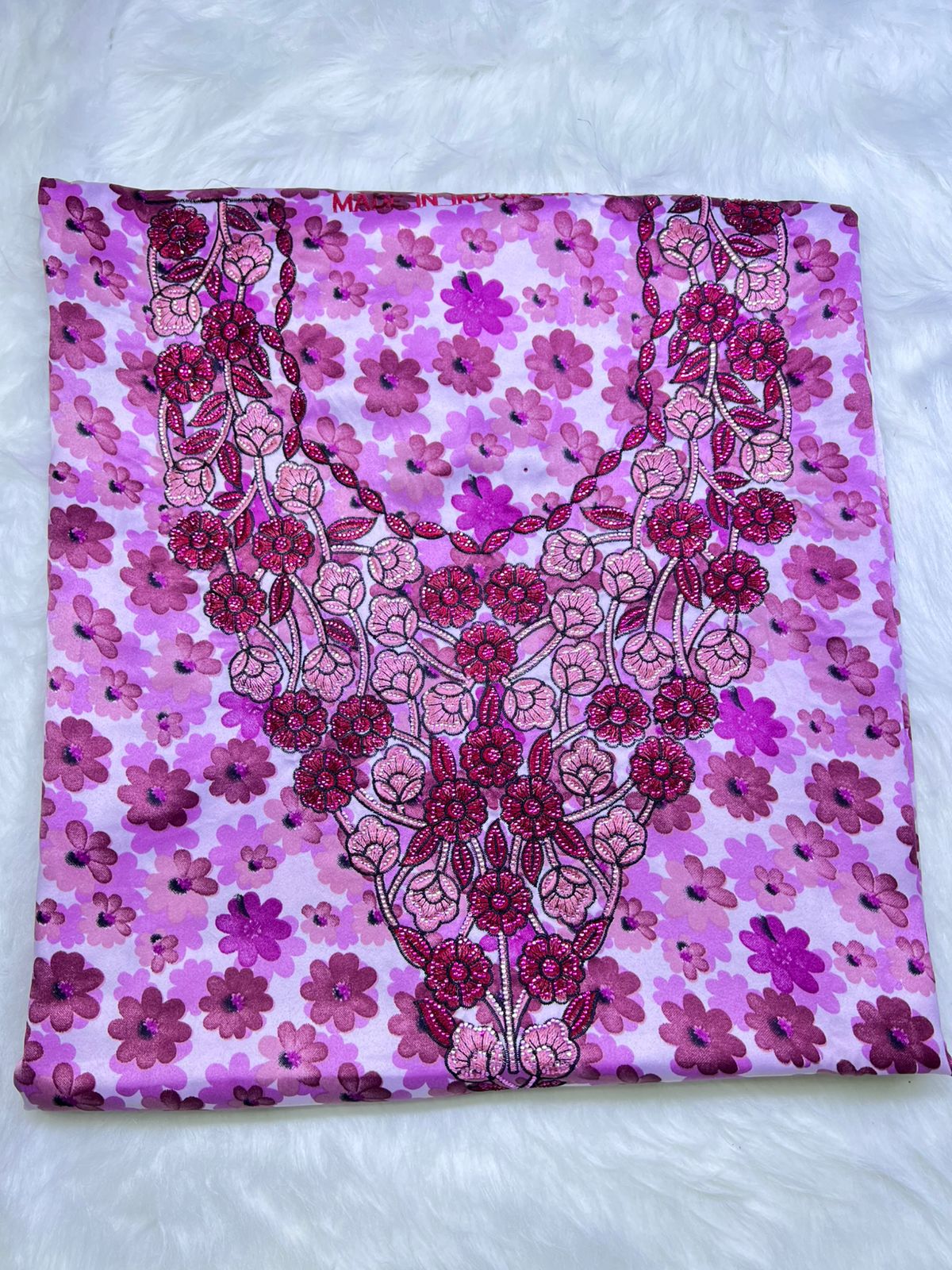 Luxury Embroidered Cotton Mukhawar (C8)