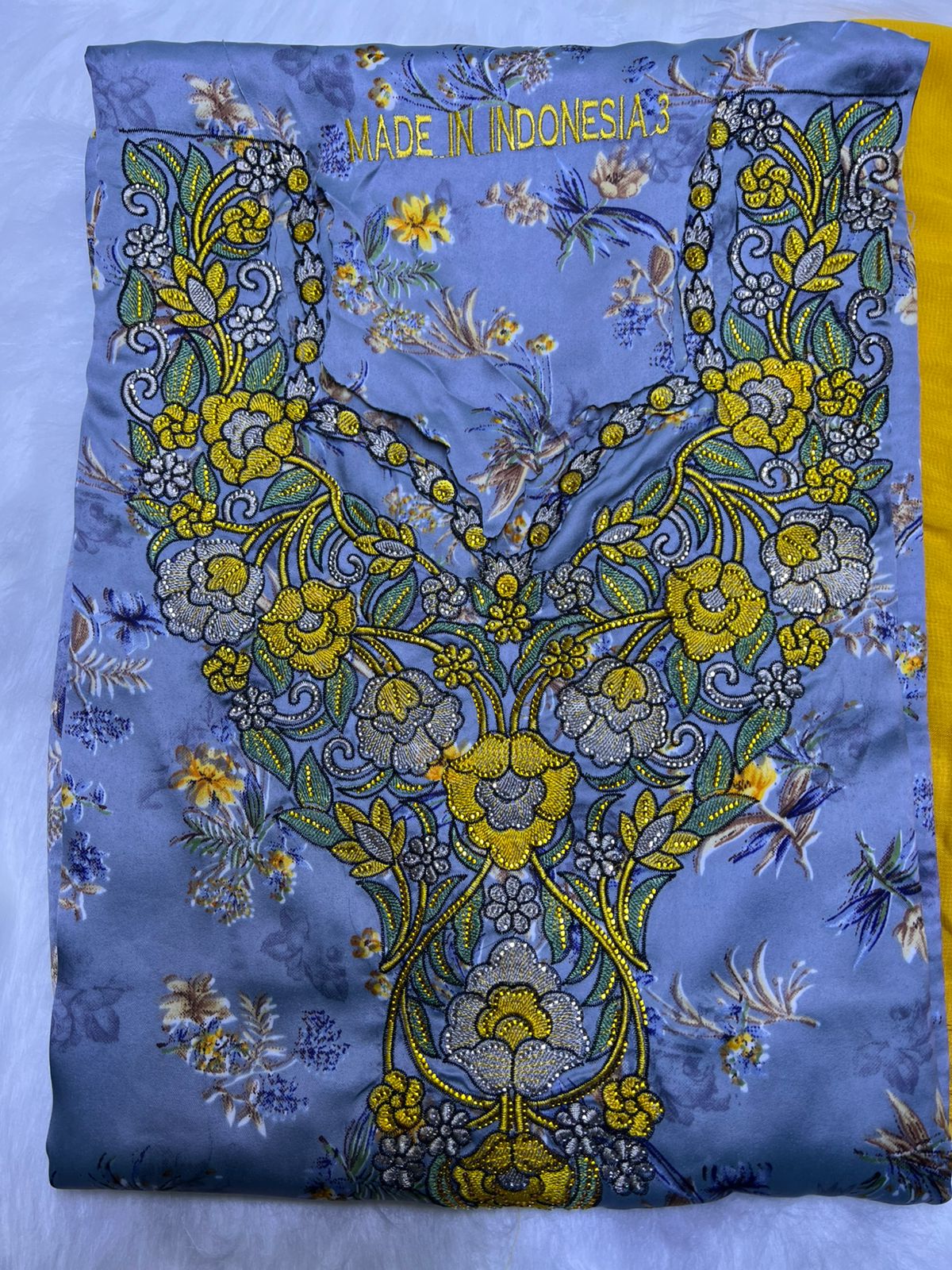 Luxury Embroidered Cotton Mukhawar with shaila (B4)