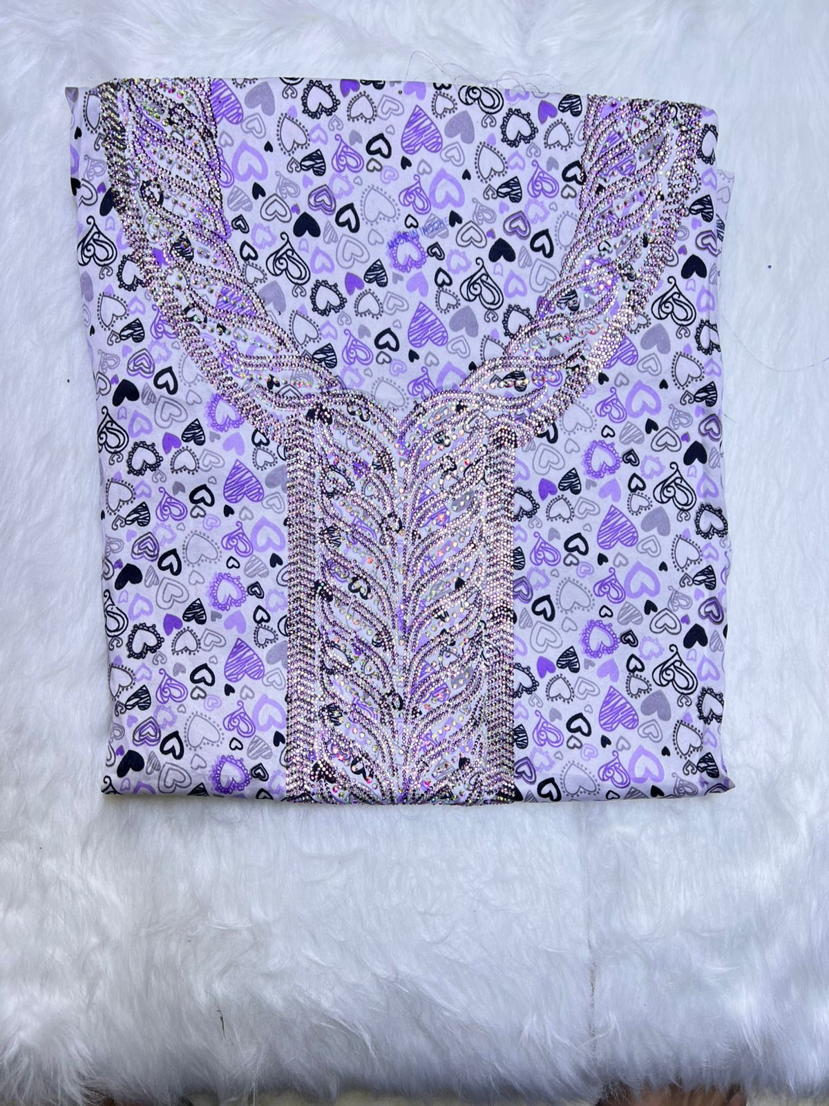 Premium Stone Cotton Mukhawar with shaila (A8)