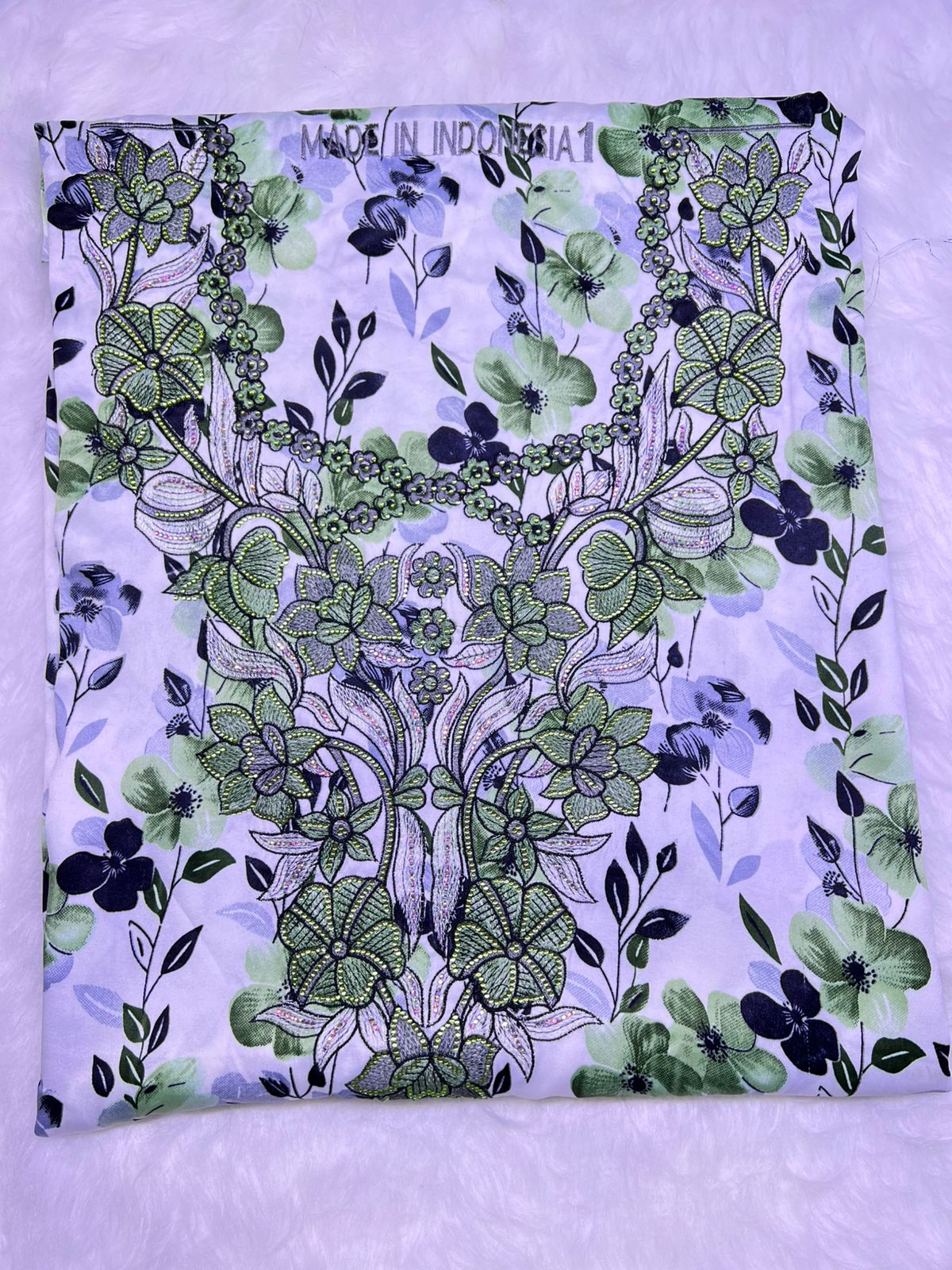 Luxury Embroidered Cotton Mukhawar (C4)