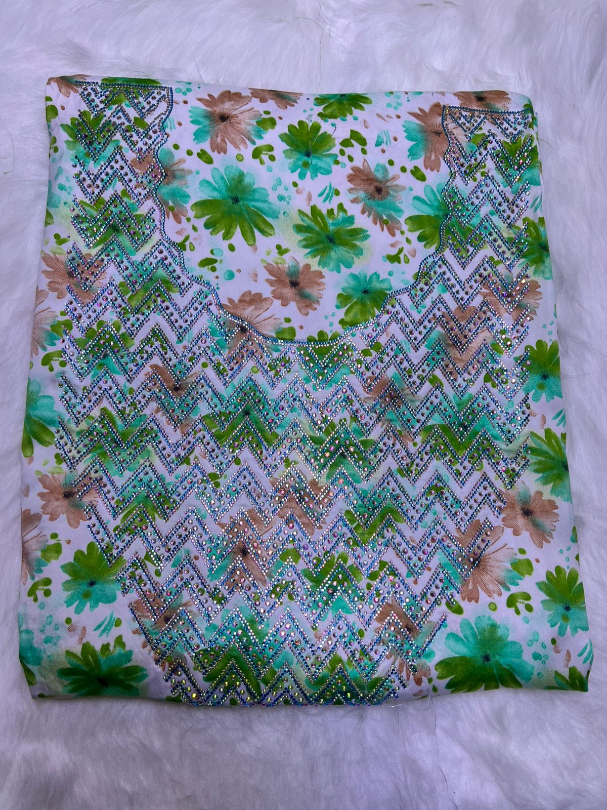 Premium  Stone Cotton Mukhawar with shaila (A1 )