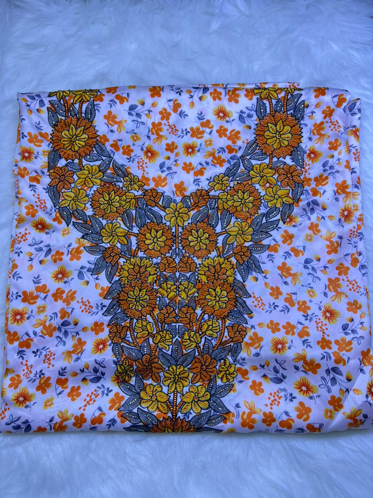 Luxury Embroidered Cotton Mukhawar (C5)