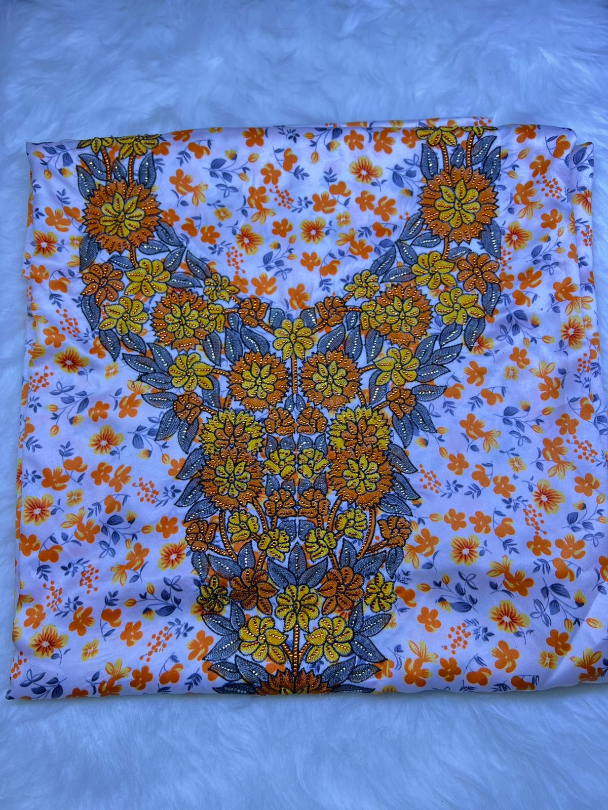 Luxury Embroidered Cotton Mukhawar (C5)